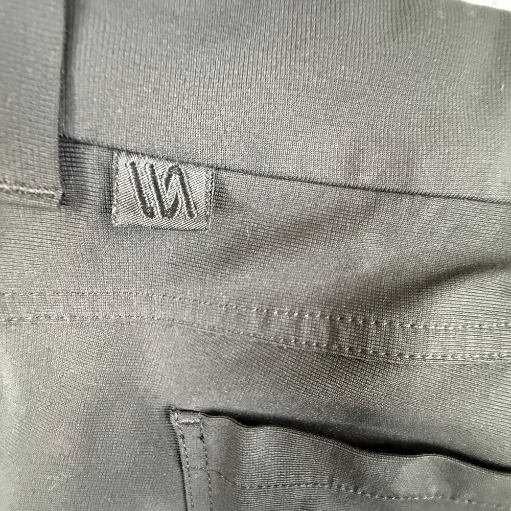 VRST Athletic Pants Mens 40x30 Black 5-Pocket Commuter Performance Trousers - Picture 10 of 14